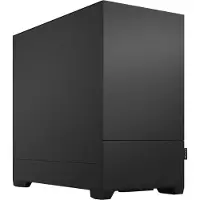 Fractal Design Pop Mini Silent, Mini Tower, PC, Schwarz, micro ATX, Mini-ITX, Stahl, Gaming