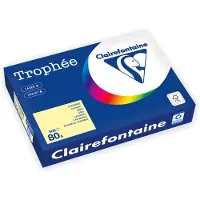 Clairefontaine Gelb A4 Farbiges Papier 210 g/m² (250 Blatt)