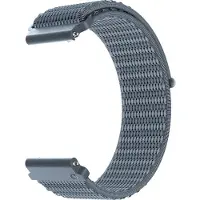Coros Pace 2 Nylon Strap Silber 42 mm