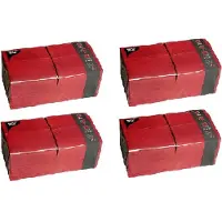 Duniwell Zelltuchservietten 33 x 3-lagig 1/4 Falz weiß 4 St Tücher