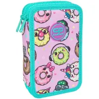CoolPack Piórnik podwójny z wyposażeniem Jumper 2 Happy Donut