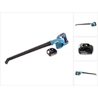 Makita DUB 186 T1 Akku Gebläse Laubbläser 18 V + 1x Akku 5,0 Ah - ohne Ladegerät