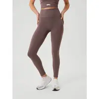 Björn Borg Leggings Studio Seamless Rib Tights Damen Sparrow-XL