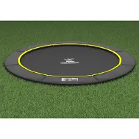 Magic Circle Pro Flat to the Ground Trampolin Pro Black 427 cm