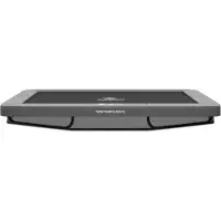 Magic Circle Pro Rechteckige Bodentrampolin Pro Grau 244 x 366 cm