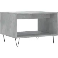 vidaXL Couchtisch Betongrau 60x50x40 cm Holzwerkstoff
