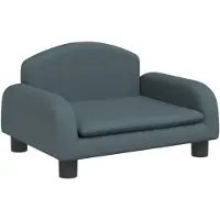 vidaXL Hundebett Dunkelgrau 50x40x30 cm Stoff