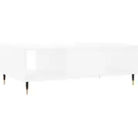 vidaXL Couchtisch Weiß 104x60x35 cm Holzwerkstoff