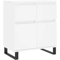 vidaXL Sideboard Weiß 60x35x70 cm Holzwerkstoff