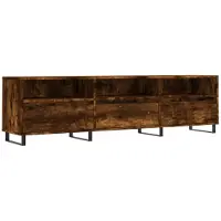 vidaXL TV-Schrank Räuchereiche 150x30x44,5 cm Holzwerkstoff