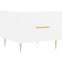 vidaXL Couchtisch Weiß 50x50x40 cm Holzwerkstoff