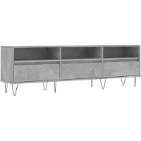 vidaXL TV-Schrank Betongrau 150x30x44,5 cm Holzwerkstoff