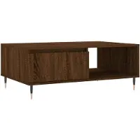 vidaXL Couchtisch Braun Eichen-Optik 90x60x35 cm Holzwerkstoff