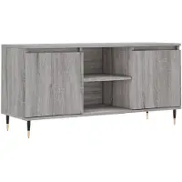 vidaXL TV-Schrank Grau Sonoma 104x35x50 cm Holzwerkstoff