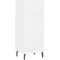 vidaXL Sideboard Weiß 34,5x32,5x90 cm Holzwerkstoff