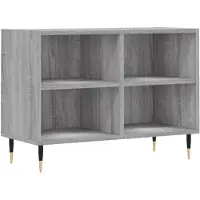 vidaXL TV-Schrank Grau Sonoma 69,5x30x50 cm Holzwerkstoff