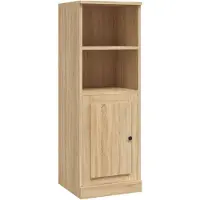 vidaXL Highboard Sonoma-Eiche 36x35,5x103,5 cm Holzwerkstoff