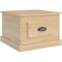 vidaXL Couchtisch Sonoma-Eiche 50x50x35 cm Holzwerkstoff