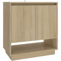 vidaXL Sideboard Sonoma-Eiche 70x41x75 cm Holzwerkstoff