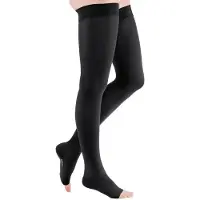 Medi GmbH & Co. KG mediven comfort Ccl2 AG Kompressionsstrümpfe kurz (62-71 cm) o. Fußpitze Noppenhaftband 1 St