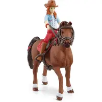 Schleich HORSE CLUB 42539, Horse with rider, Horses, 5 Jahr(e), Mehrfarbig, Kunststoff
