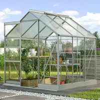Pergart Vitavia, Gewächshaus "Kapitol 3800", aluminium eloxiert, 3,8 m²