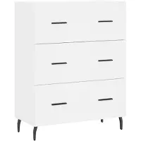 vidaXL Sideboard Weiß 69,5x34x90 cm Holzwerkstoff