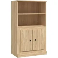 vidaXL Highboard Sonoma-Eiche 60x35,5x103,5 cm Holzwerkstoff