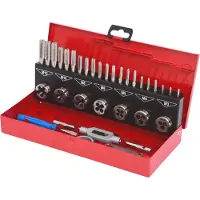 Ks Tools HSS Gewindeschneidwerkzeug-Satz, 32-tlg - 331.0632