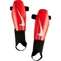 Nike Charge Schienbeinschoner Rot Schwarz F635 || Größe M