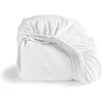 Cinderella Spannbettlaken White 35 cm (Jersey)-90 x 200/210 cm