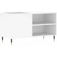 vidaXL Plattenschrank Weiß 85x38x48 cm Holzwerkstoff