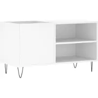 vidaXL Plattenschrank Weiß 85x38x48 cm Holzwerkstoff