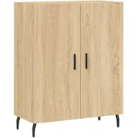 vidaXL Sideboard Sonoma-Eiche 69,5x34x90 cm Holzwerkstoff