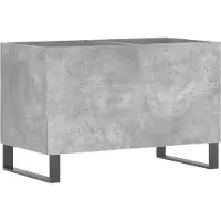 vidaXL Plattenschrank Betongrau 74,5x38x48 cm Holzwerkstoff