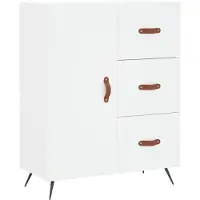 vidaXL Sideboard Weiß 69,5x34x90 cm Holzwerkstoff