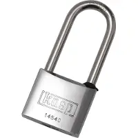 Kasp K14540L50D Hængelås 40 mm Forskellige Rustfrit stål Nøglelås