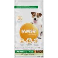IAMS For Vitality Adult Small & Medium Breed Lamb 12 kg