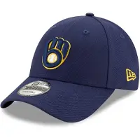 New Era Mlb 9forty The League Milwaukee Brewers Kappe