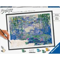 Ravensburger Malen nach Zahlen - CréArt - Monet - Seerosen