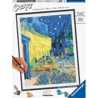 Ravensburger Malen nach Zahlen - CréArt - Caféterasse am Abend -23519