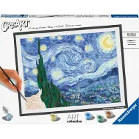 Ravensburger Malen nach Zahlen - CréArt - van Gogh - Sternennacht