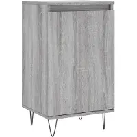 vidaXL Sideboard Grau Sonoma 40x35x70 cm Holzwerkstoff