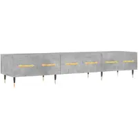 vidaXL TV-Schrank Betongrau 150x36x30 cm Holzwerkstoff