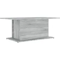 vidaXL Couchtisch Grau Sonoma 102x55,5x40 cm Holzwerkstoff