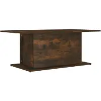 vidaXL Couchtisch Räuchereiche 102x55,5x40 cm Holzwerkstoff