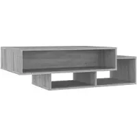 vidaXL Couchtisch Grau Sonoma 105x55x32 cm Holzwerkstoff