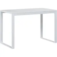 vidaXL Computertisch Weiß 110x60x73 cm Holzwerkstoff