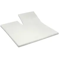 Cinderella Split Topper Spannbettlaken Ivory (Double Jersey)-180 x 200/210 cm