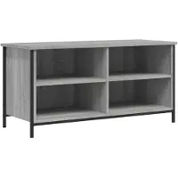 vidaXL TV-Schrank Grau Sonoma 100x40x50 cm Holzwerkstoff